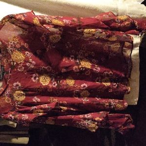 Haute Monde sheer top